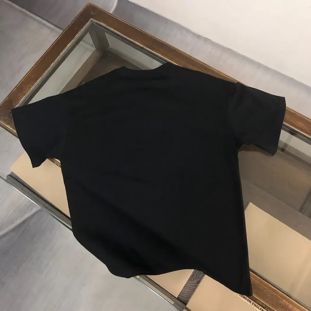 Burberry EKD Cotton T-shirt for Men in Black