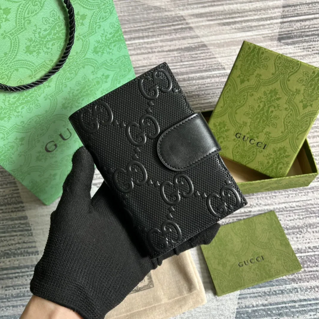 GG Ssima Card Case Black /