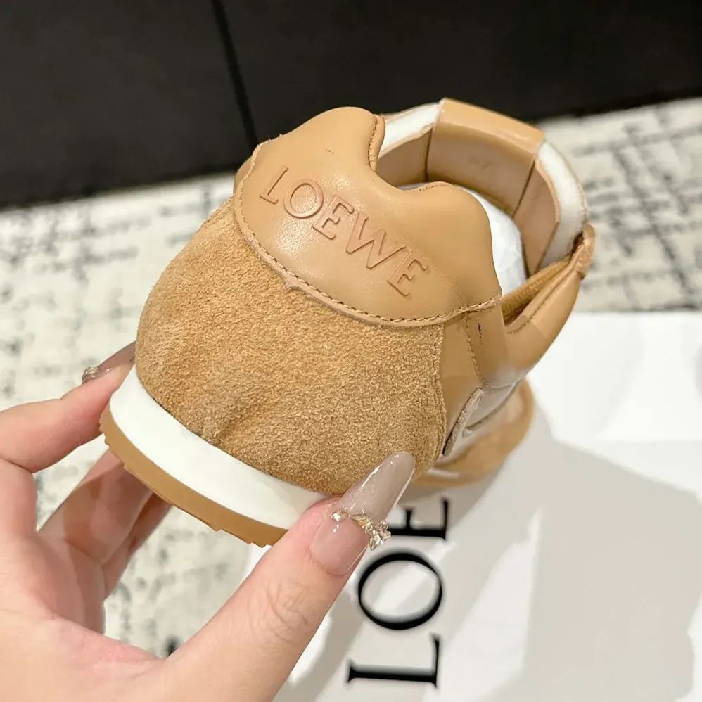 Loewe Ballet Runner 2.0 in Soft Calfskin for Unisex in Brown Loewe Ballet Runner 2.0 in Soft Calfskin for Unisex in Brown