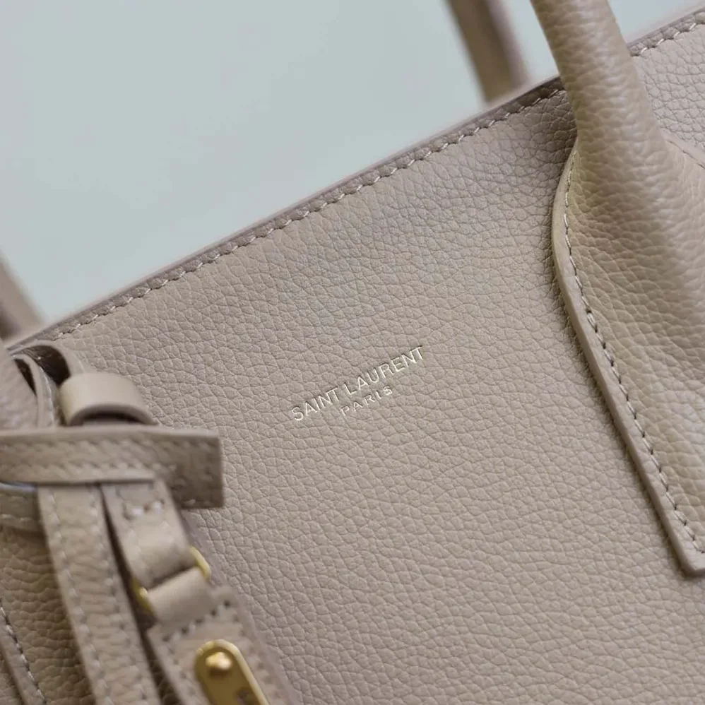 Saint Laurent YSL Small Sac De Jour In Supple Grained Leathe for Women in Beige Saint Laurent YSL Small Sac De Jour In Supple Grained Leathe for Women in Beige
