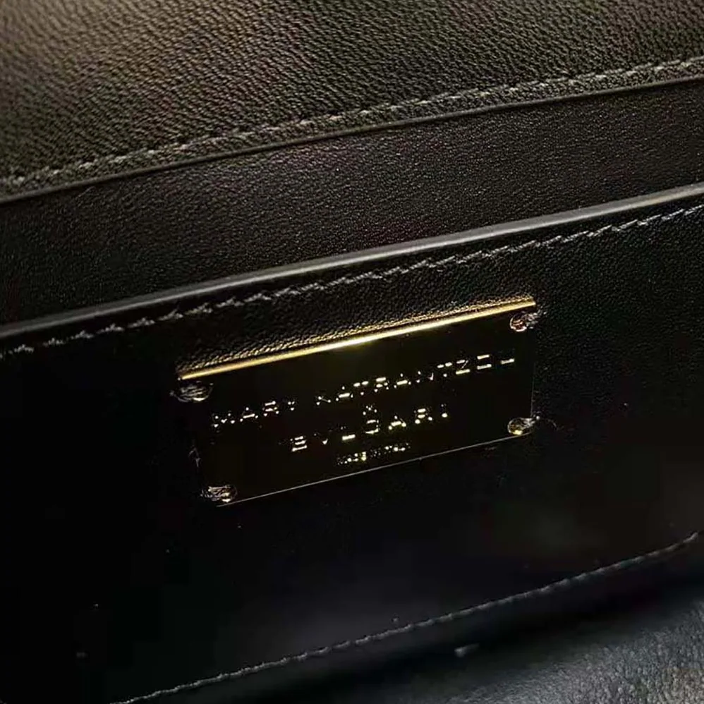 Bvlgari Mary Katrantzou X Bvlgari Top Handle for Women in Black Bvlgari Mary Katrantzou X Bvlgari Top Handle for Women in Black