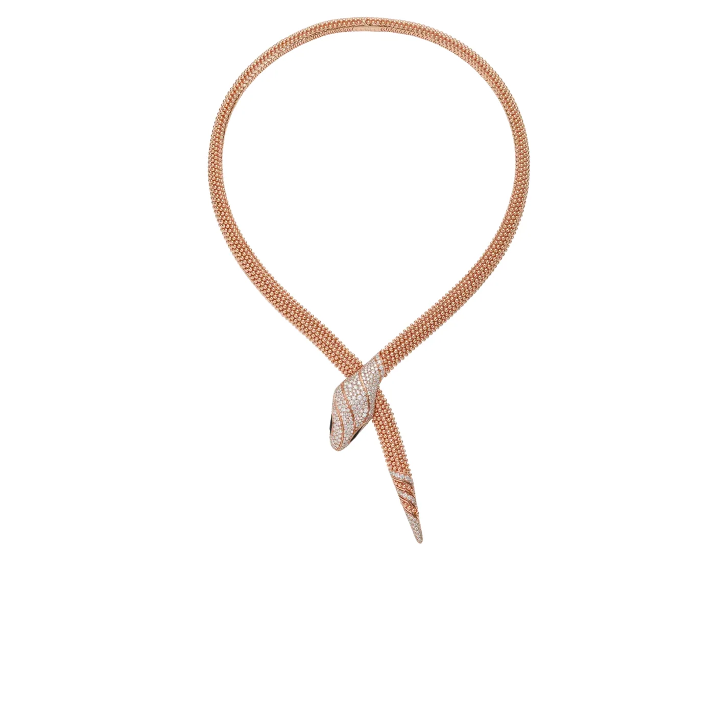 Bvlgari Serpenti Necklace Rose Gold Hardware Bvlgari Serpenti Necklace Rose Gold Hardware