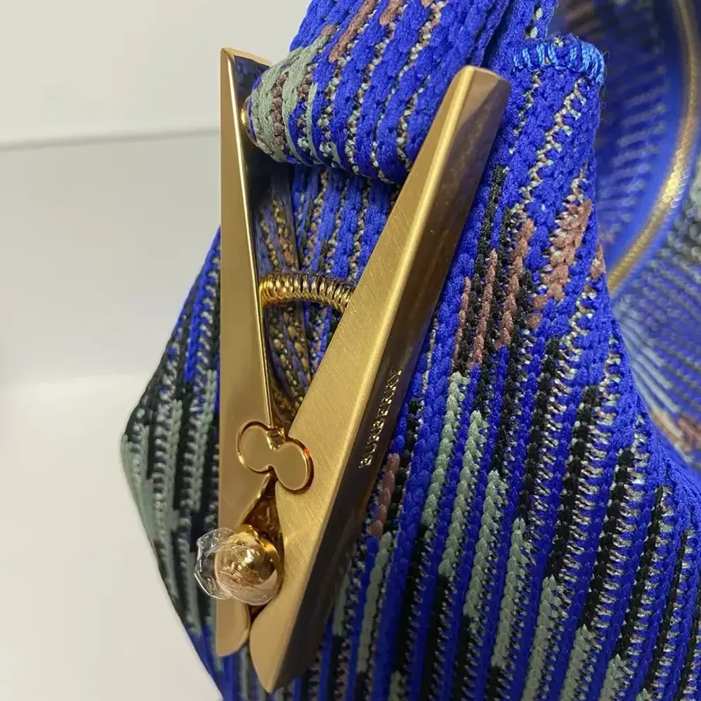 Burberry Mini Peg Duffle Bag for Women in Navy