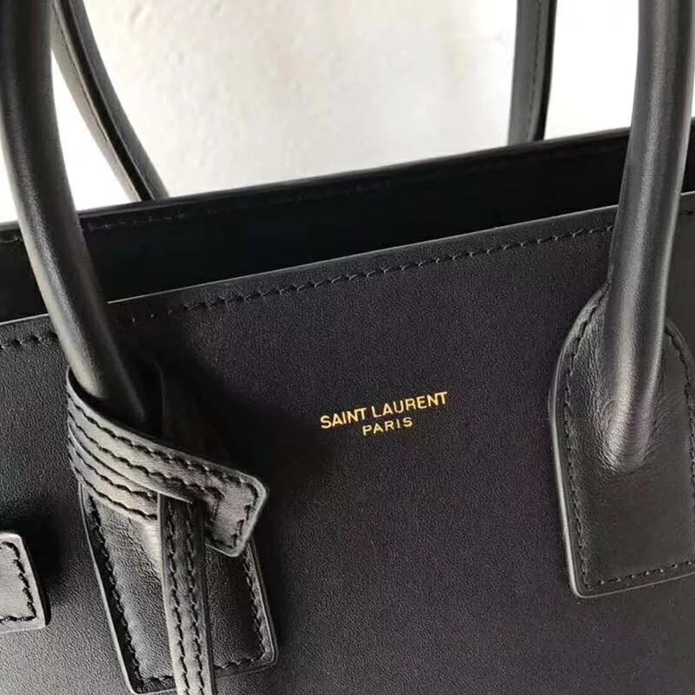 Saint Laurent YSL Classic Sac De Jour Baby Smooth for Women in Black Saint Laurent YSL Classic Sac De Jour Baby Smooth for Women in Black