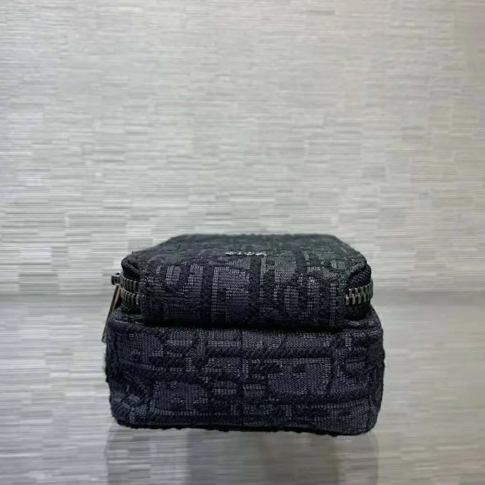 Dior Pouch Black Dior Oblique Jacquard for Men Dior Pouch Black Dior Oblique Jacquard for Men