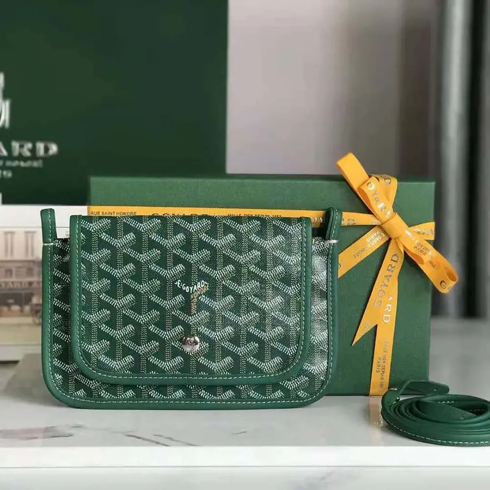 Goyard Plumet Pocket Wallet for Women in Green