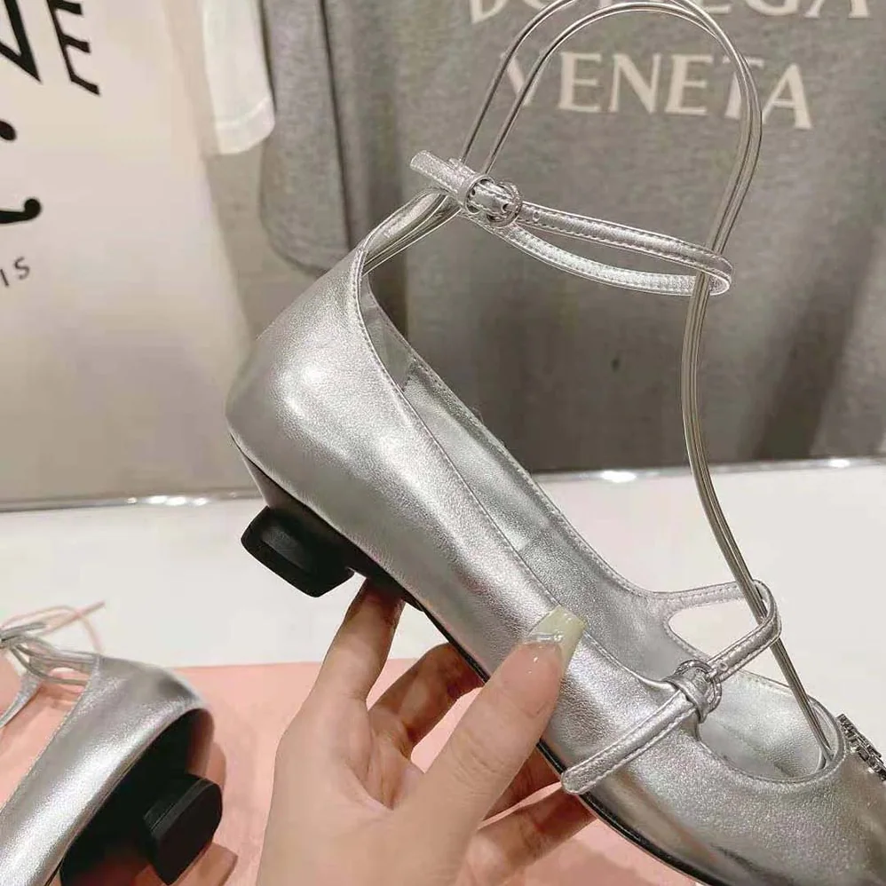 Miu Miu Mordoré Nappa Leather and Grosgrain Pumps for Women