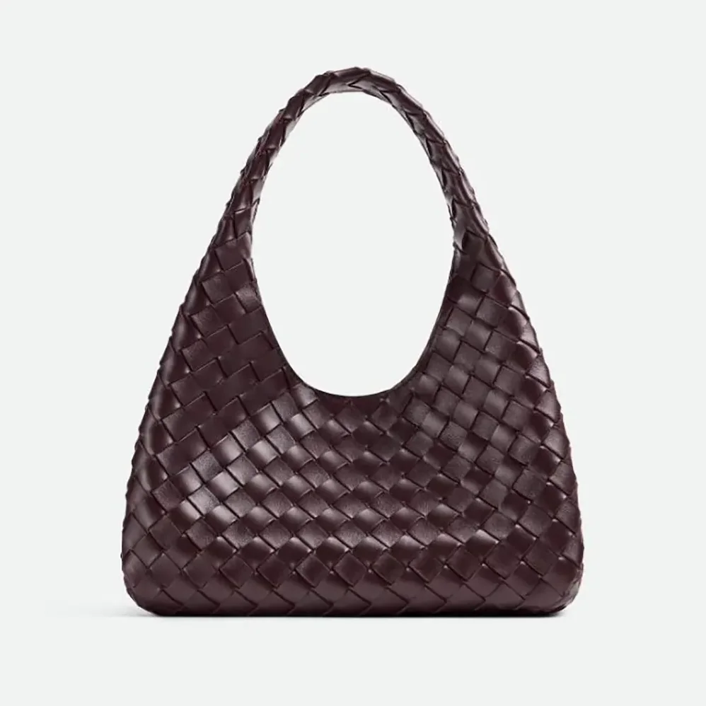 Bottega Veneta Small Campana for Women in Bordeaux Bottega Veneta Small Campana for Women in Bordeaux