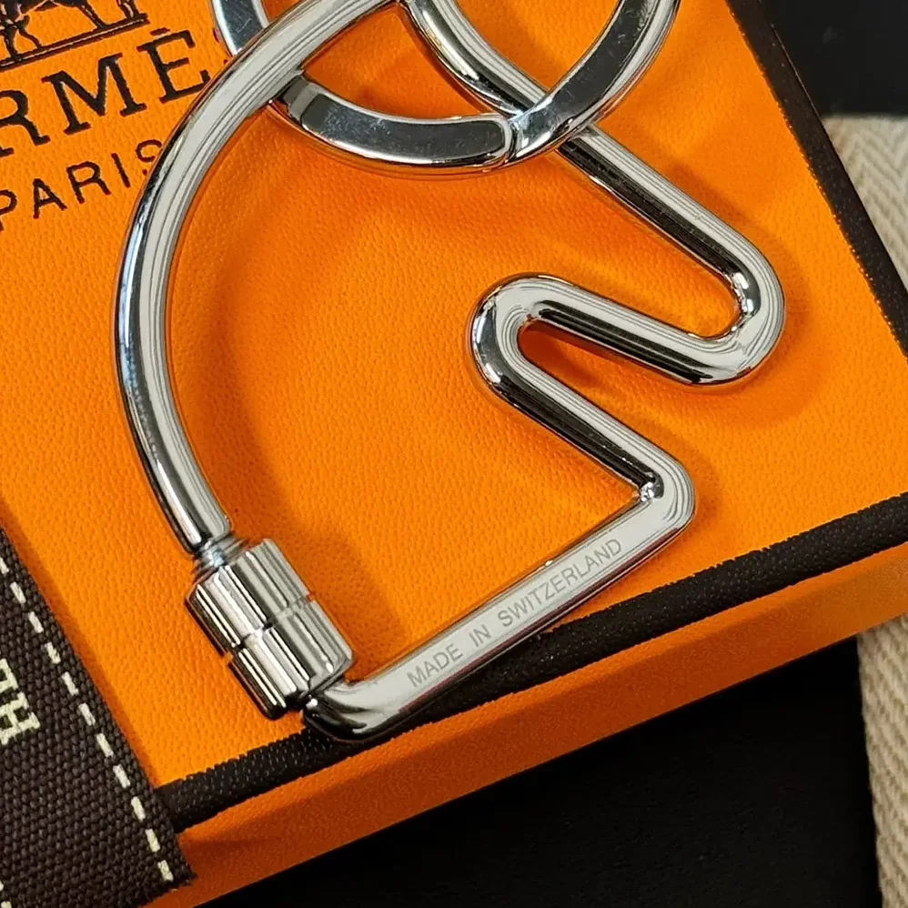 Hermes Cheva Key Ring for Unisex Hermes Cheva Key Ring for Unisex