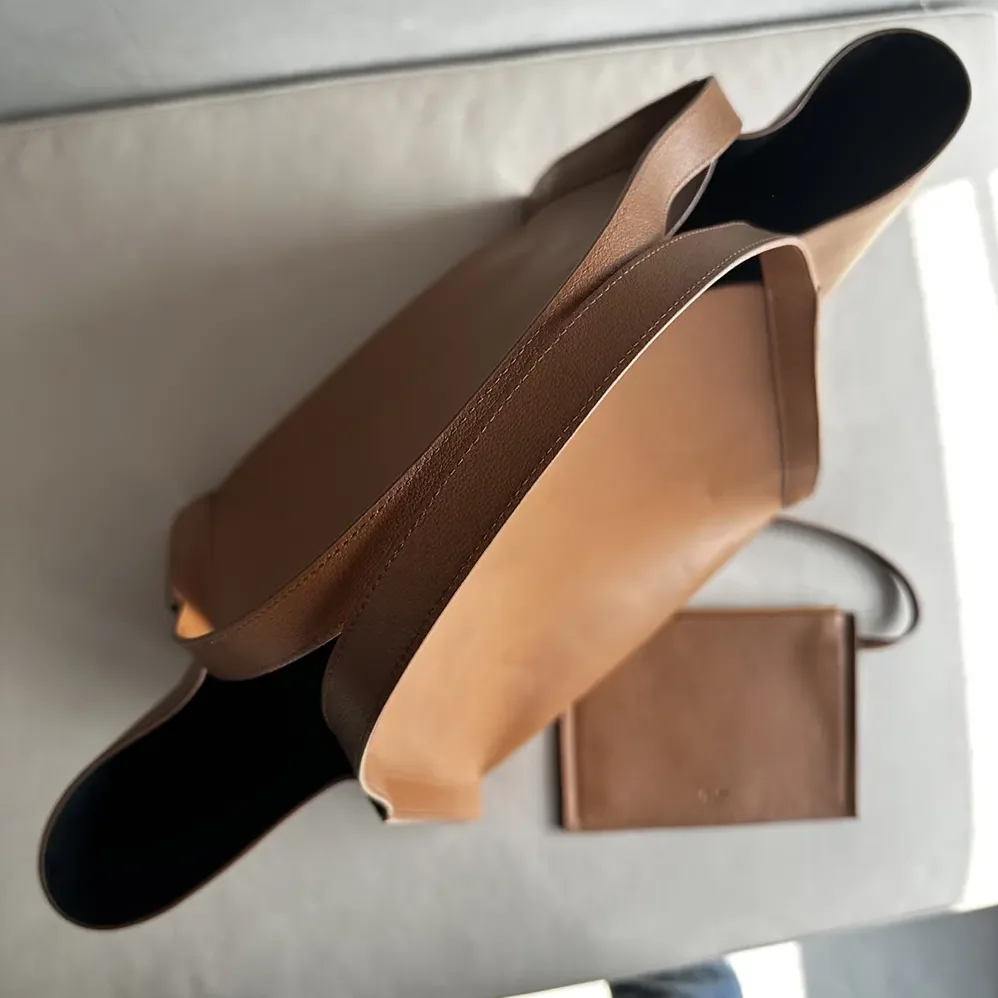 Celine Medium Cube Bag In Supple Calfskin for Women in Brown