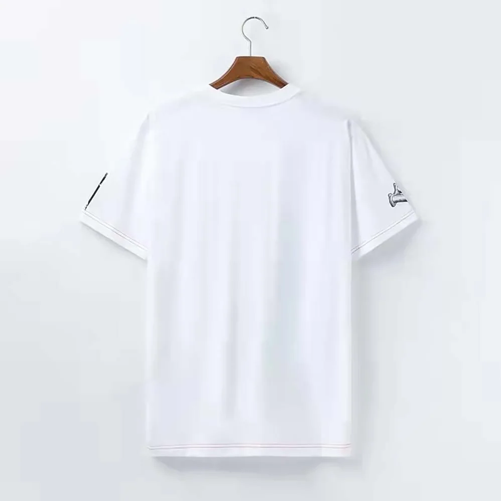 Givenchy Schematics T-shirt with Red GIVENCHY Signature on the Chest for Women in White Givenchy Schematics T-shirt with Red GIVENCHY Signature on the Chest for Women in White