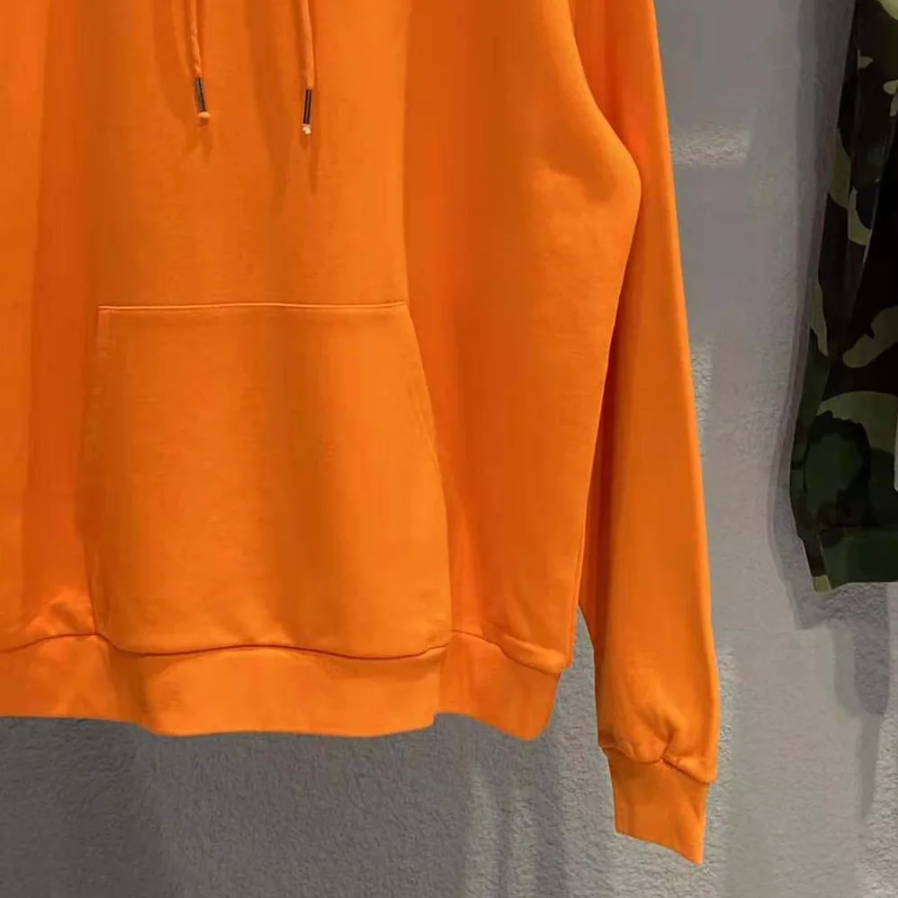 Celine Loose Sweatshirt in Cotton Fleece for Women in Orange Celine Loose Sweatshirt in Cotton Fleece for Women in Orange