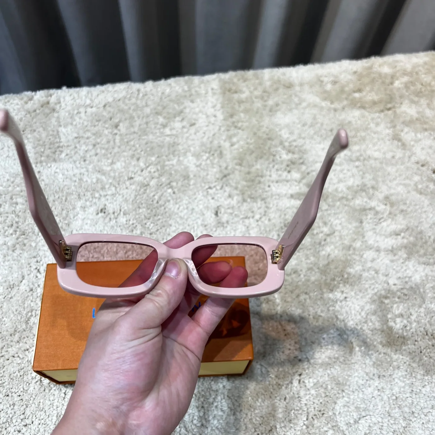 Louis Vuitton Circle Rectangle Sunglasses