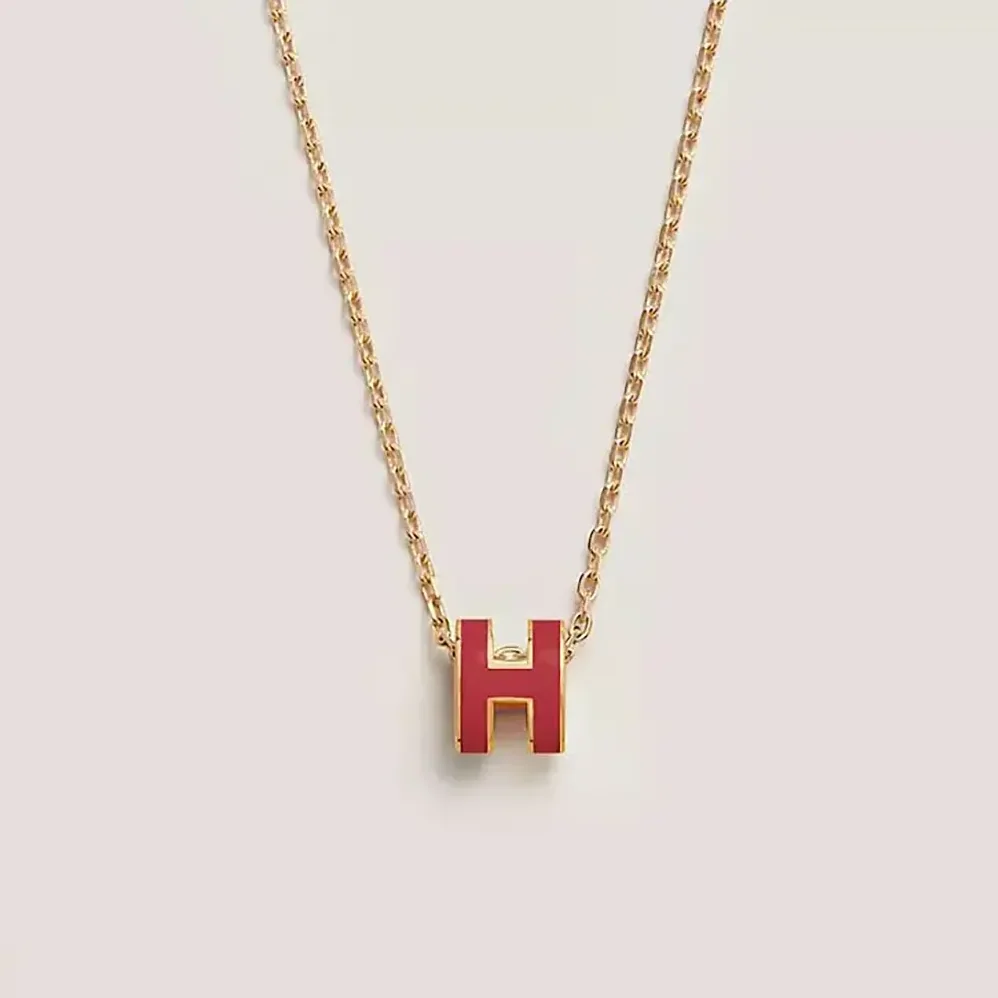 Hermes Mini Pop H Pendant-Red H147992F B7 for Women