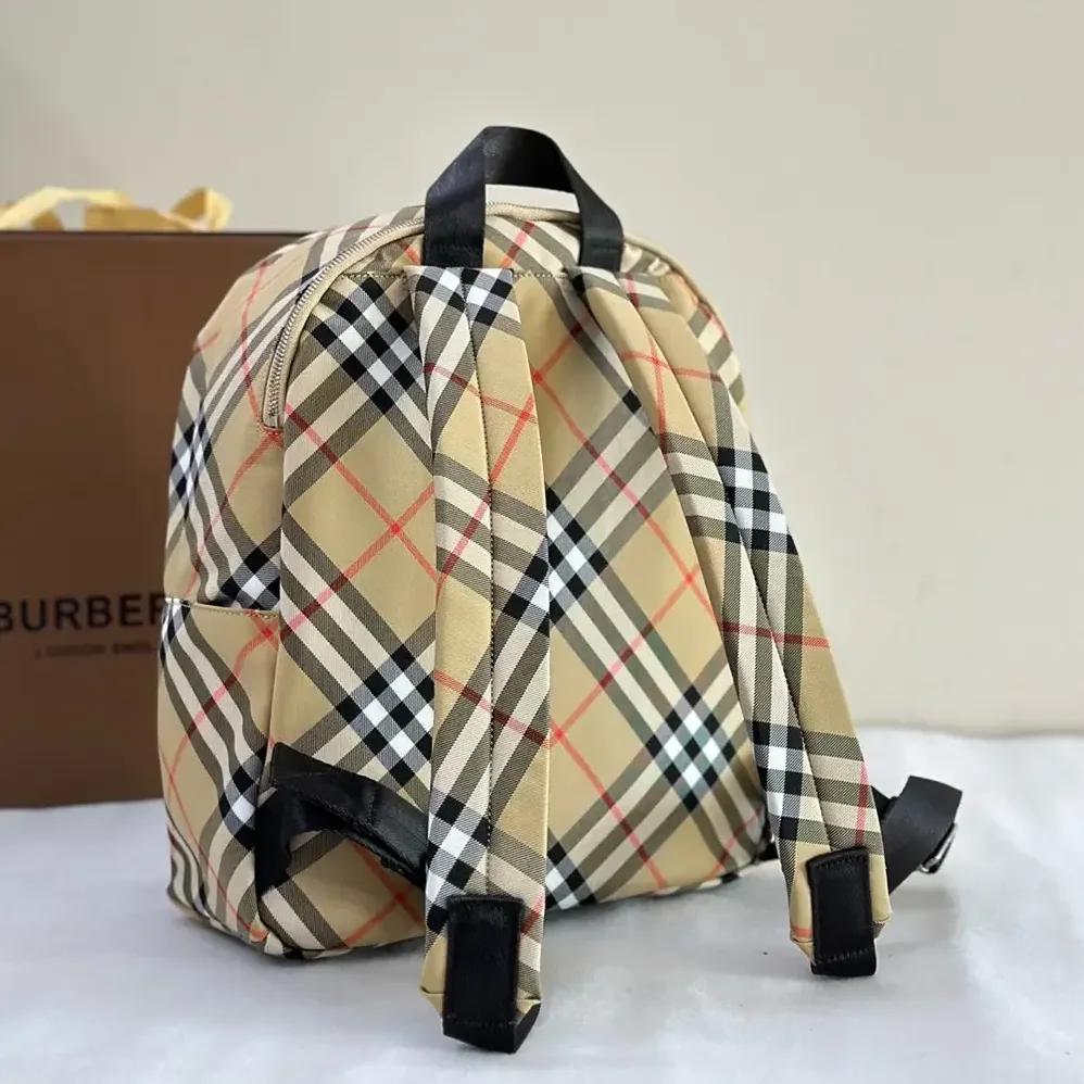 Burberry Small Check Backpack for Women Burberry Small Check Backpack for Women