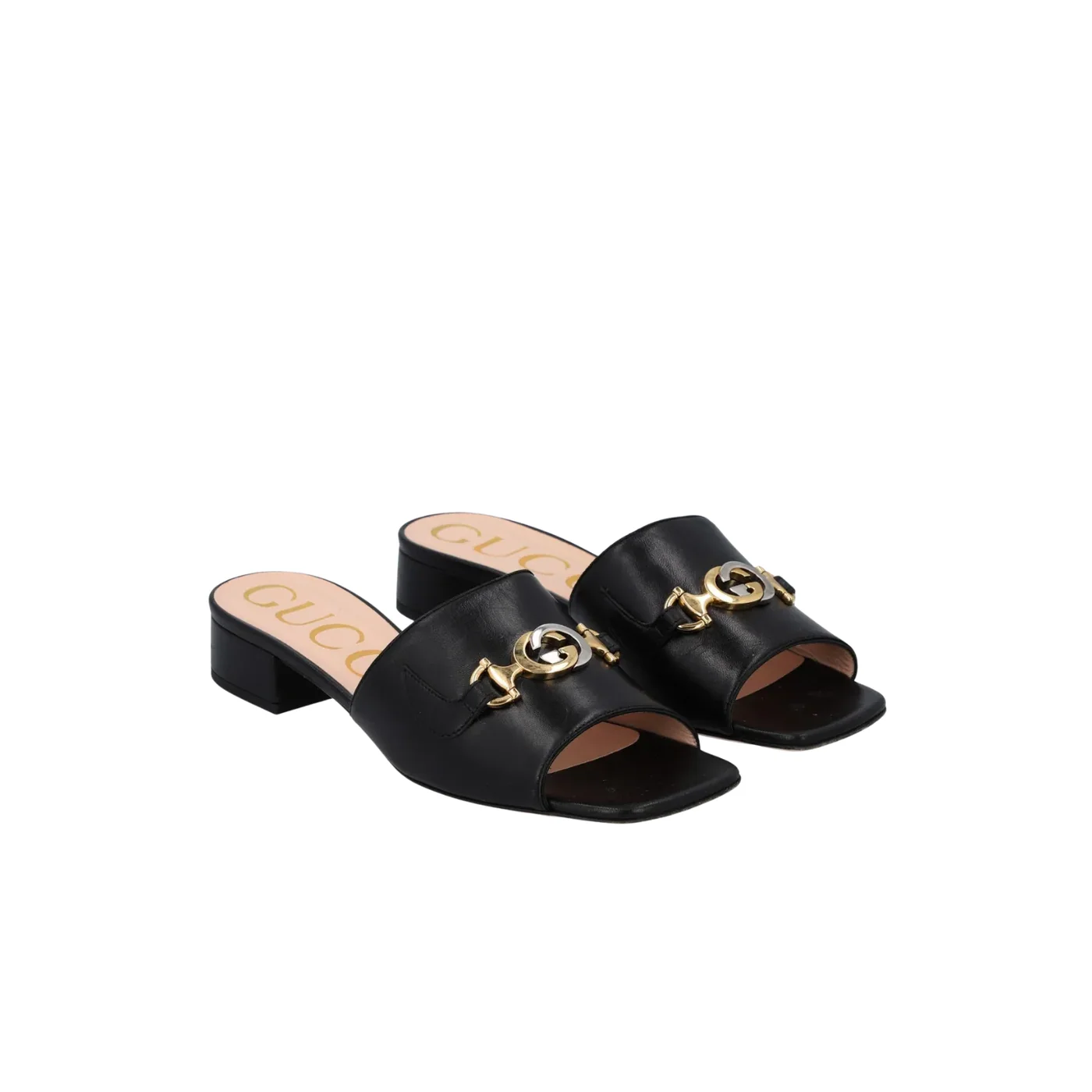 Gucci Zumi Slide Sandals Black