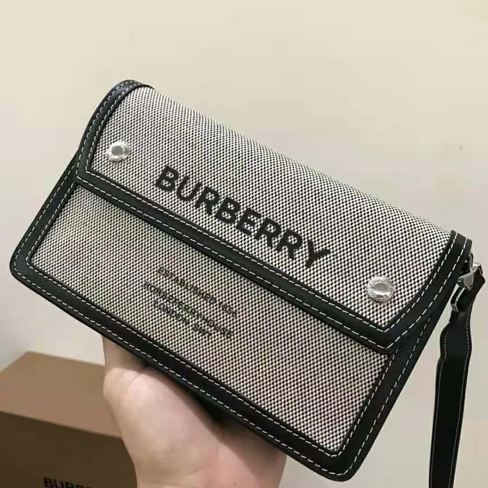 Burberry Horseferry Print Canvas and Leather Crossbody Bag for Men Burberry Horseferry Print Canvas and Leather Crossbody Bag for Men