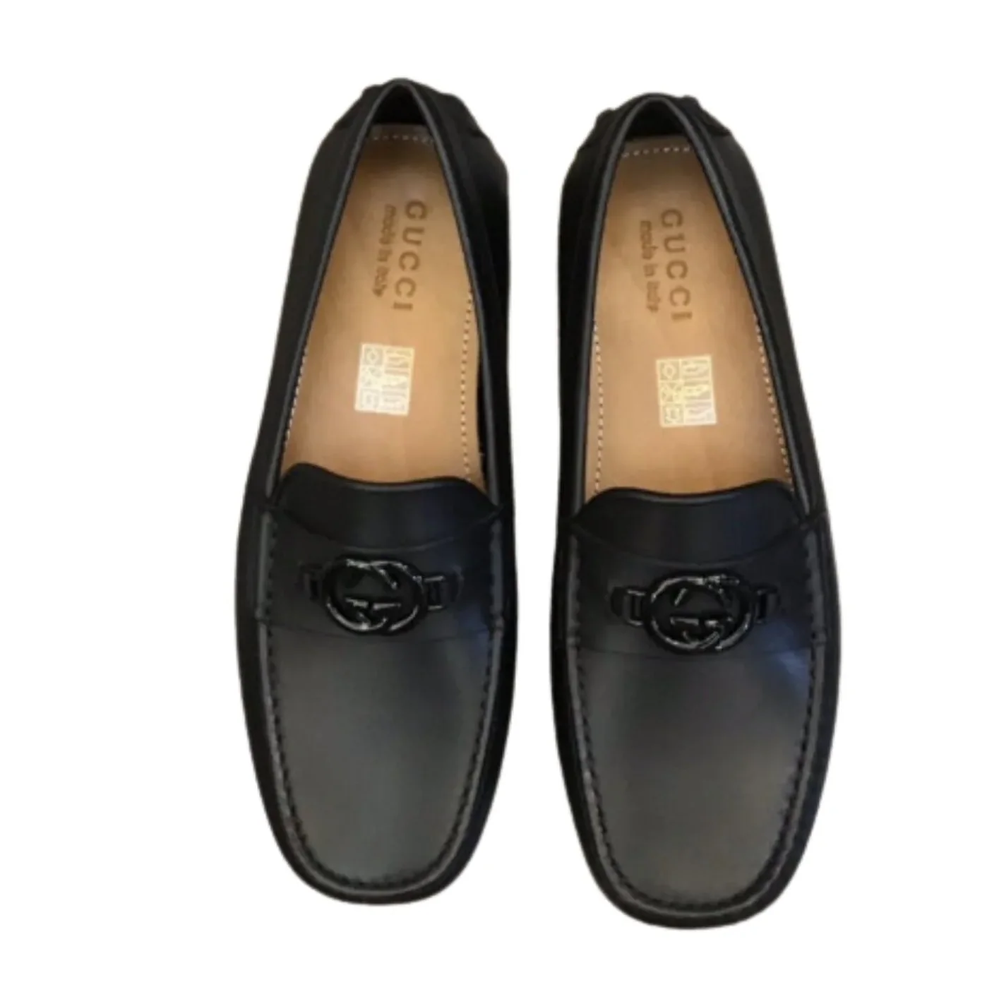 Loafer With Interlocking G Black