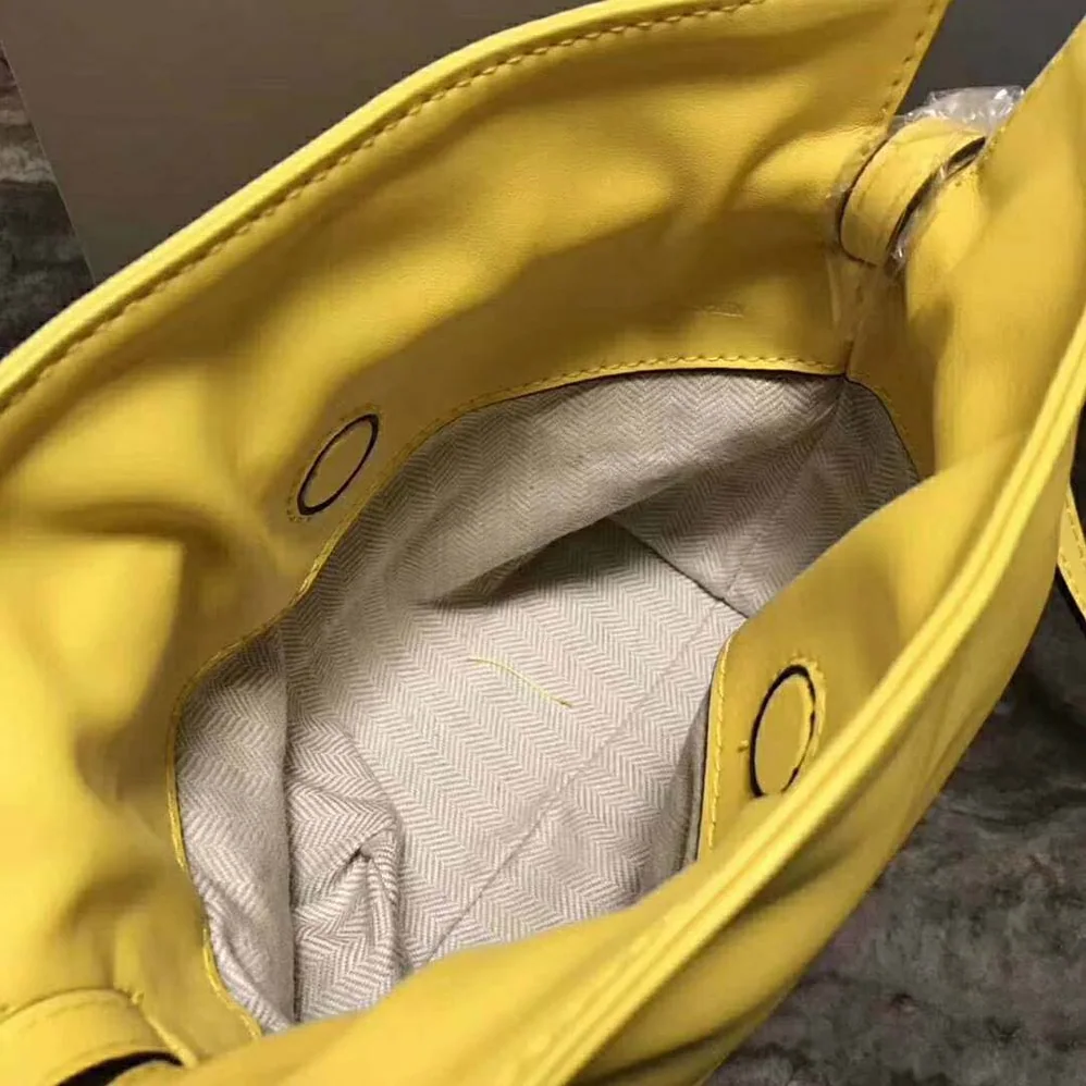 Loewe Flamenco Knot Mini Bag in Nappa Leather for Women in Yellow