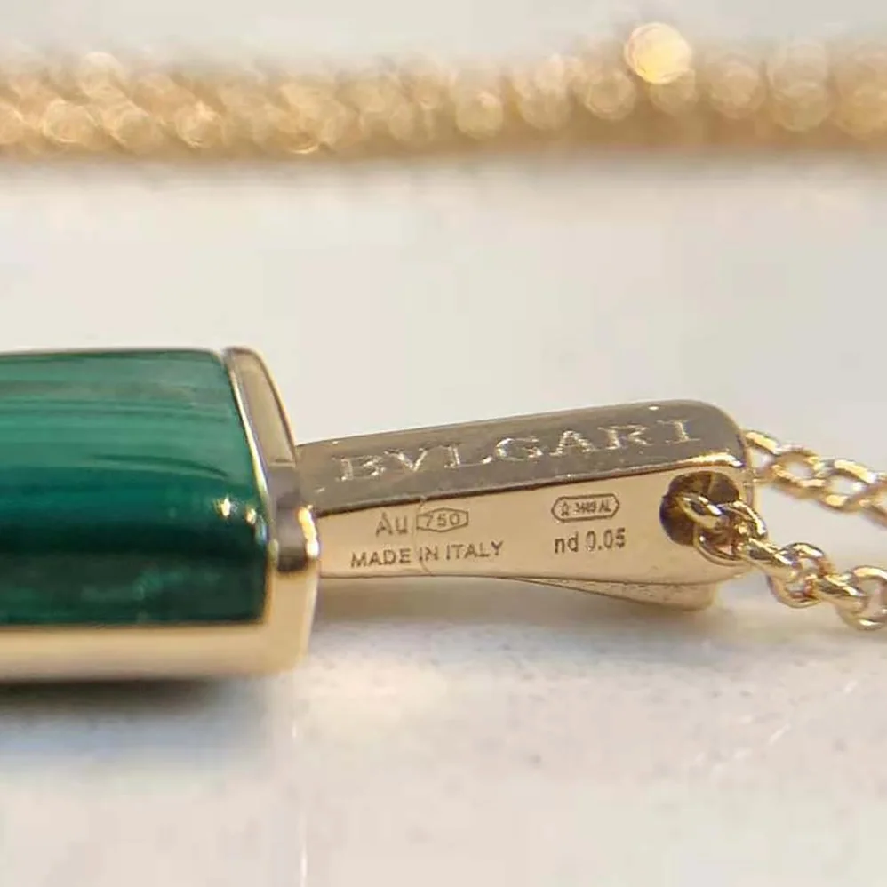 Bvlgari BVLGARI BVLGARI Gelati 18 KT Rose Gold Soft Bracelet for Women in Green Bvlgari BVLGARI BVLGARI Gelati 18 KT Rose Gold Soft Bracelet for Women in Green