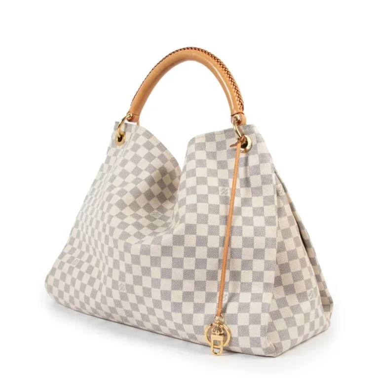 Louis Vuitton Artsy GM Damier Azur in Gold Hardware Louis Vuitton Artsy GM Damier Azur in Gold Hardware