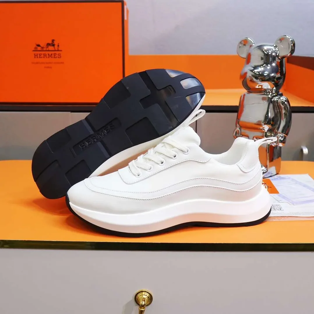 Hermes Gramme Sneakers White Hermes Gramme Sneakers White