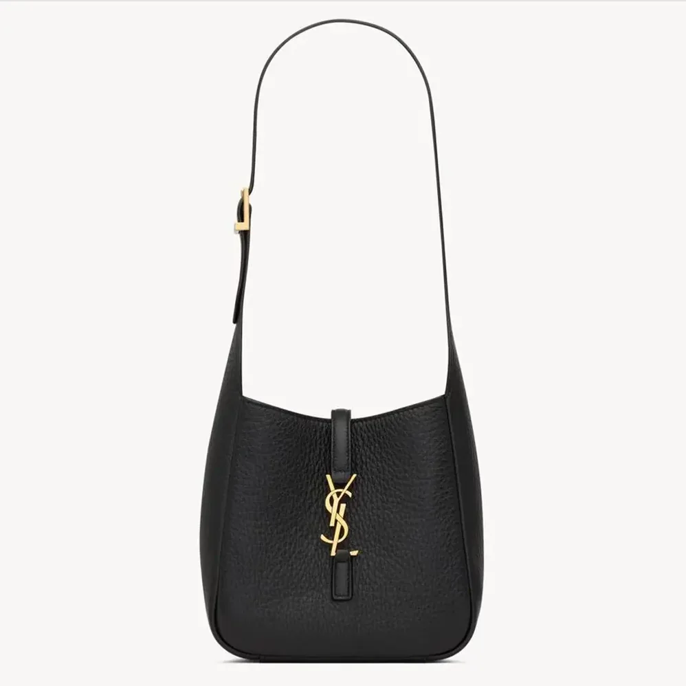 Saint Laurent YSL Le 5 à 7 Supple Baby in Grained Leather for Women Saint Laurent YSL Le 5 à 7 Supple Baby in Grained Leather for Women