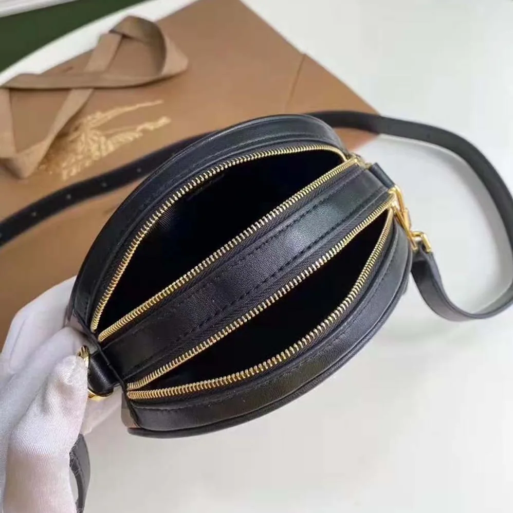 Burberry Icon Stripe E-canvas Louise Bag for Women in Brown