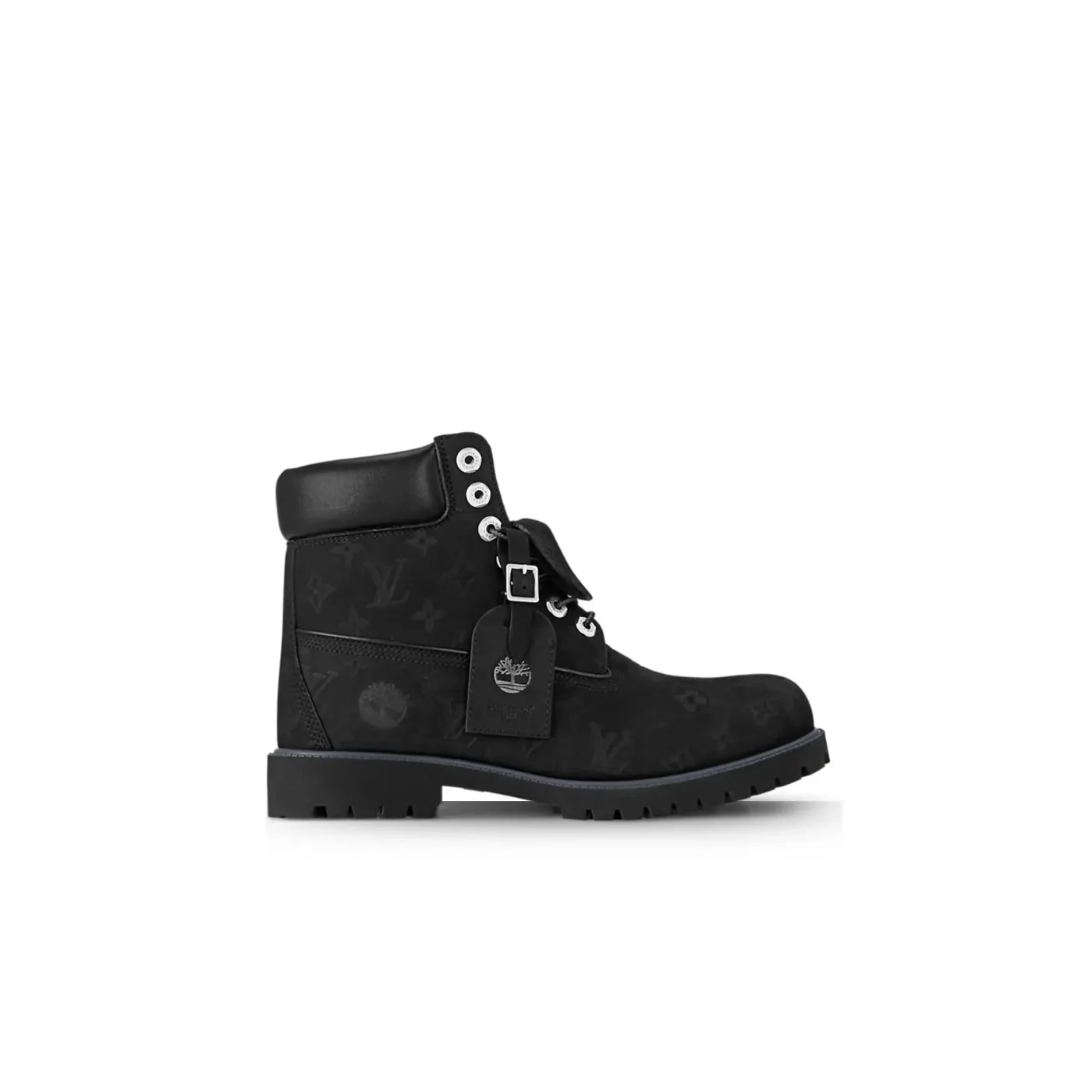 Louis Vuitton LV x Timberland 6-In Ankle Boots Black 1AD73D Louis Vuitton LV x Timberland 6-In Ankle Boots Black 1AD73D