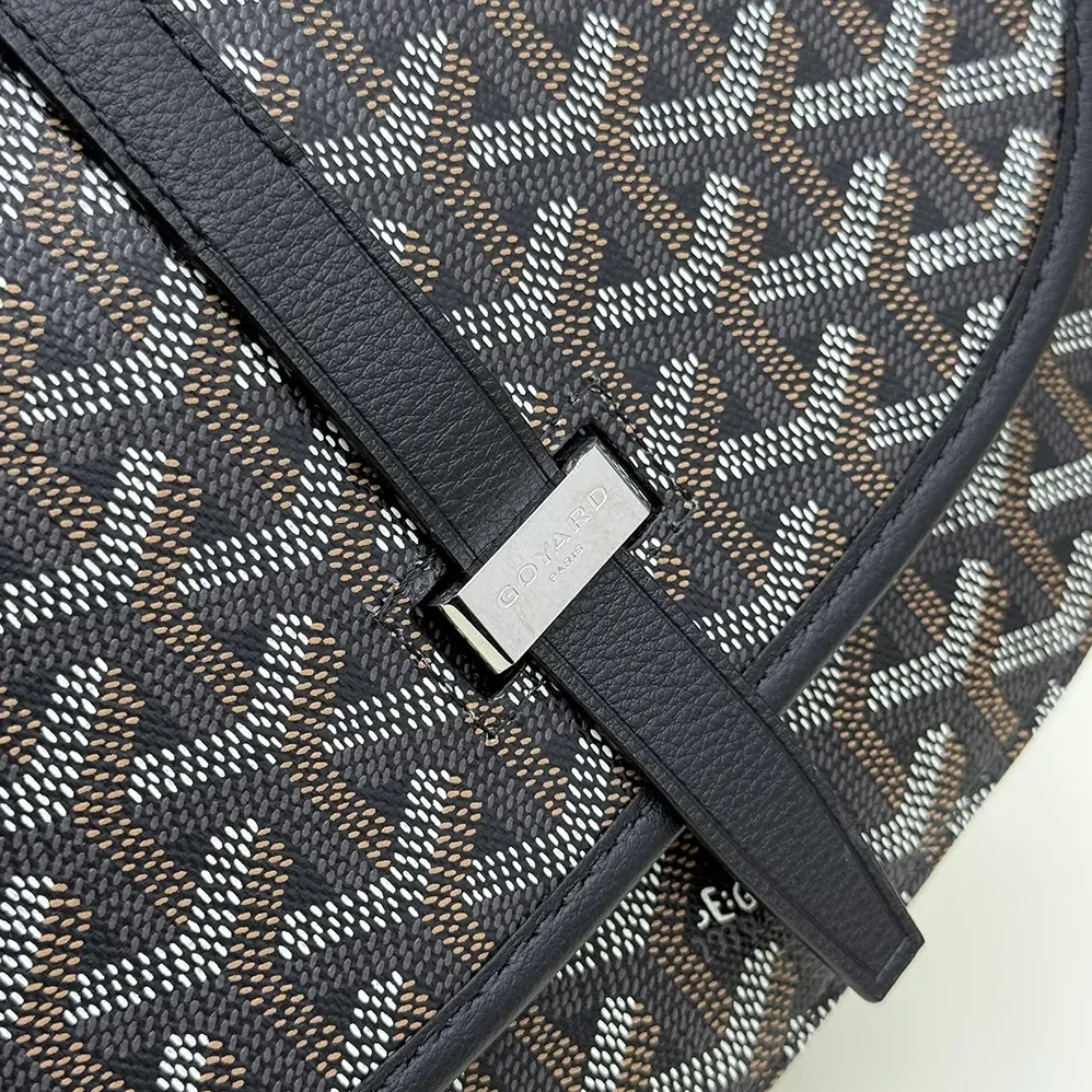 Goyard Belvedere Mm Bag for Unisex in Black Goyard Belvedere Mm Bag for Unisex in Black