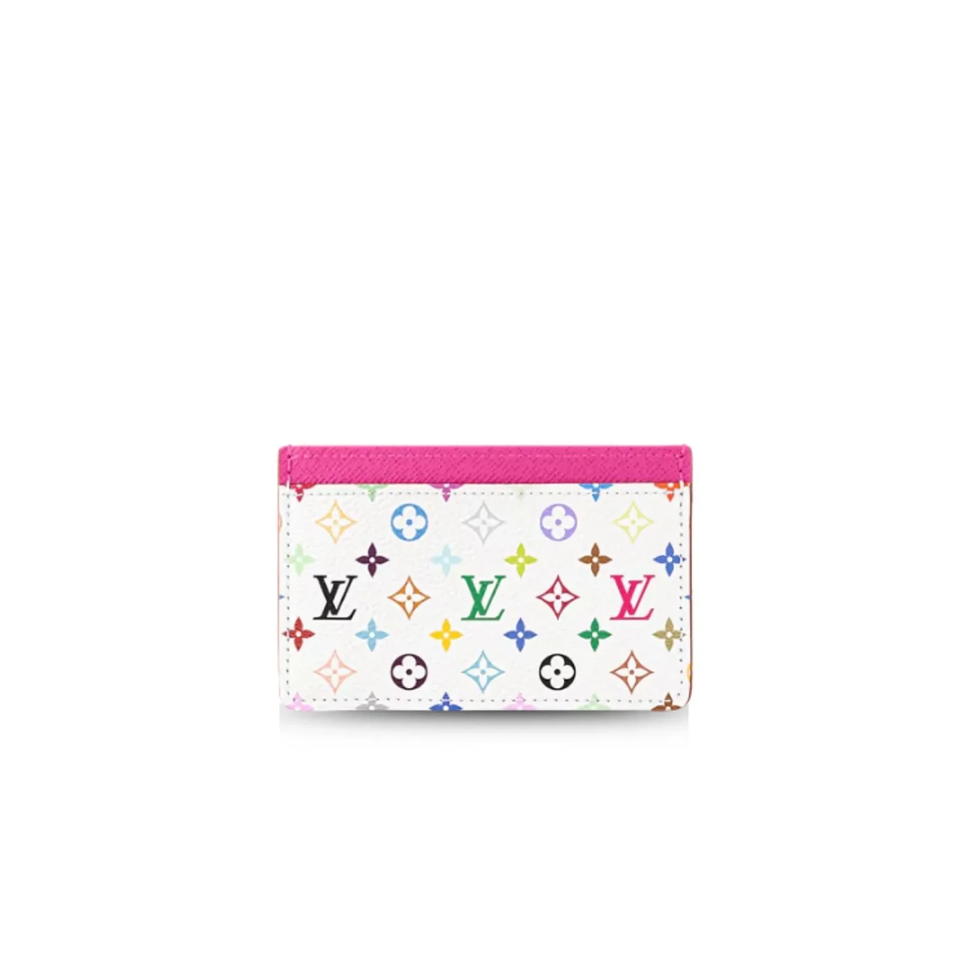 Louis Vuitton LV x TM Card Holder Multicolored Wallet / Louis Vuitton LV x TM Card Holder Multicolored Wallet /