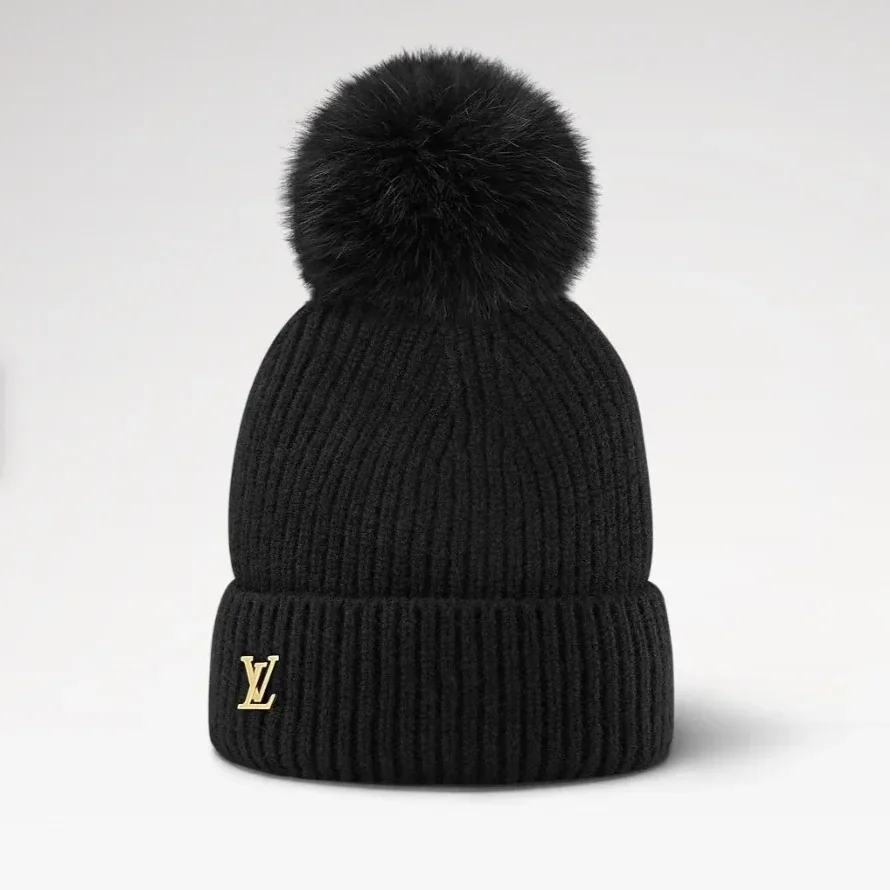 Louis Vuitton LV Cold Spark Beanie Black
