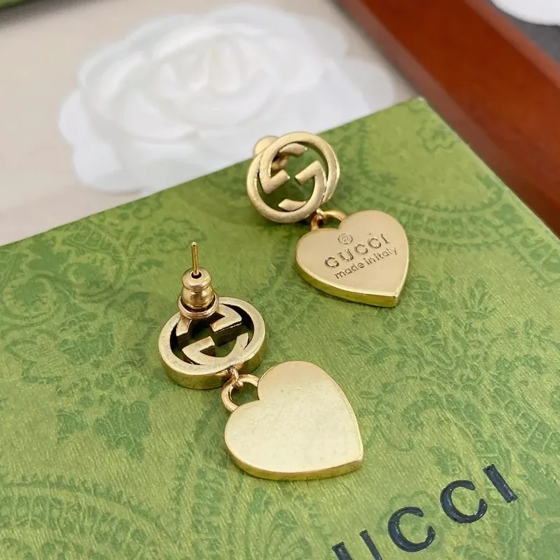 Double G Earrings Gold Double G Earrings Gold