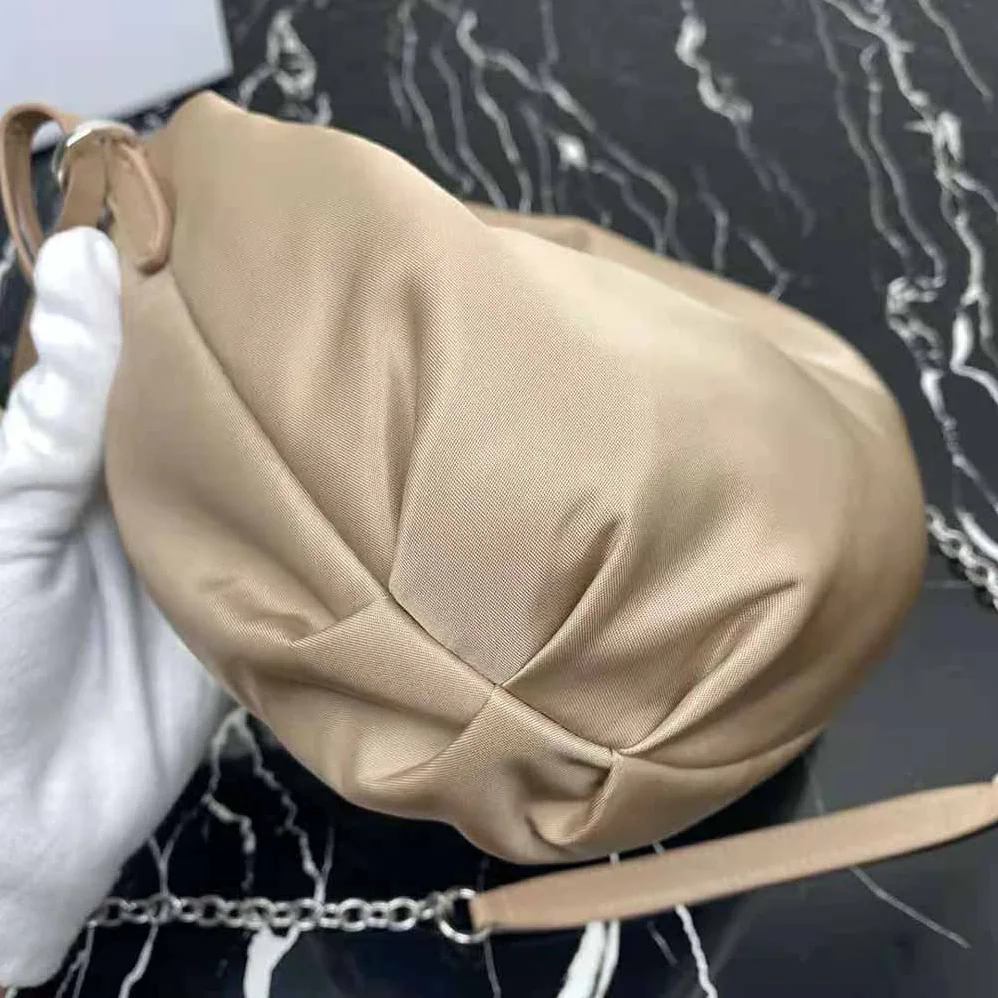 Prada Re-Edition 2006 Nylon Bag for Women in Sandy