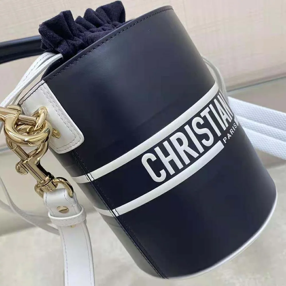Dior Small Dior Vibe Bucket Bag Blue Smooth Calfskin for Women Dior Small Dior Vibe Bucket Bag Blue Smooth Calfskin for Women