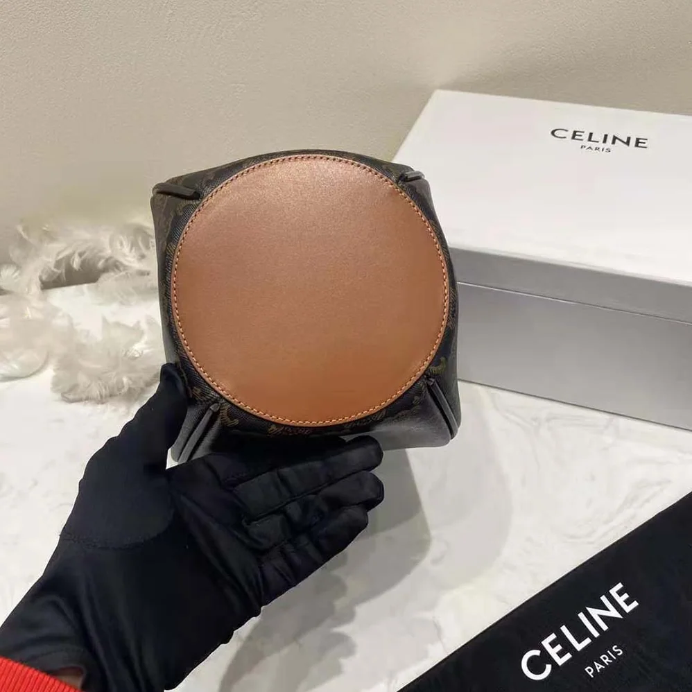 Celine Celine Marlou Bag in Triomphe Canvas for Women Celine Celine Marlou Bag in Triomphe Canvas for Women