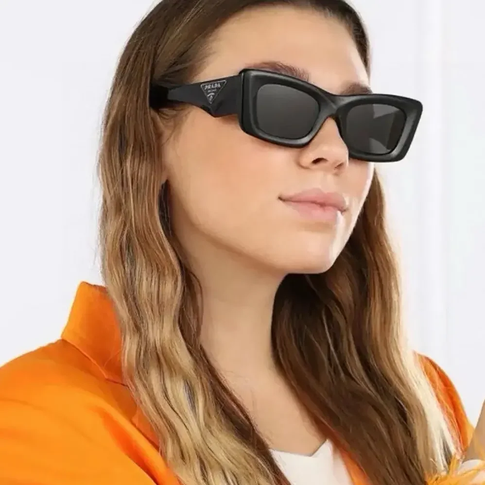 Prada Sunglasses with Triangle Logo for Unisex Prada Sunglasses with Triangle Logo for Unisex