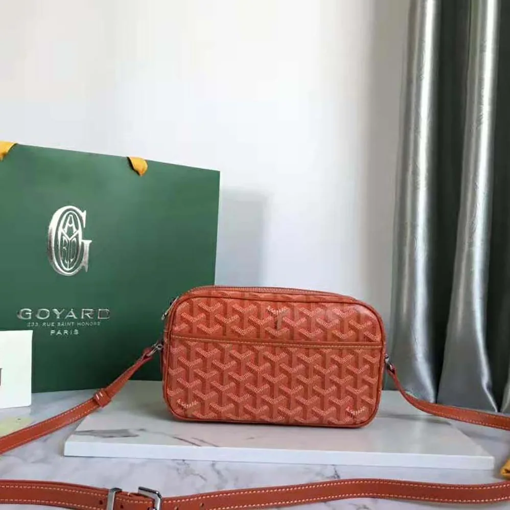 Goyard Cap-vert Pm Bag for Unisex in Orange Goyard Cap-vert Pm Bag for Unisex in Orange
