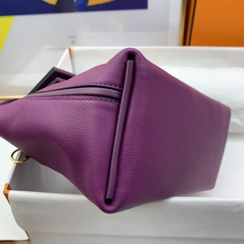 Hermes Mini Evercolor Swift Purple Hermes Mini Evercolor Swift Purple