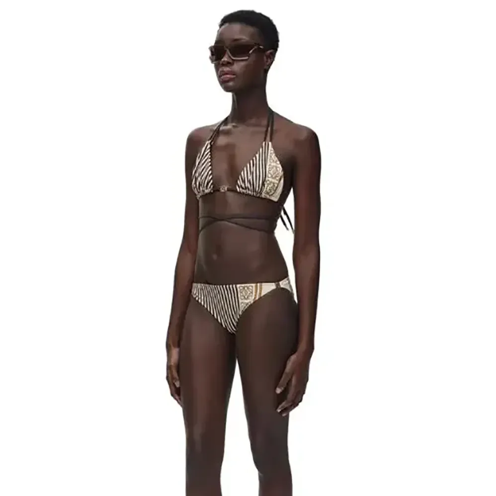 Loewe Bikini Top for Women in Bottoms in Technical Jersey