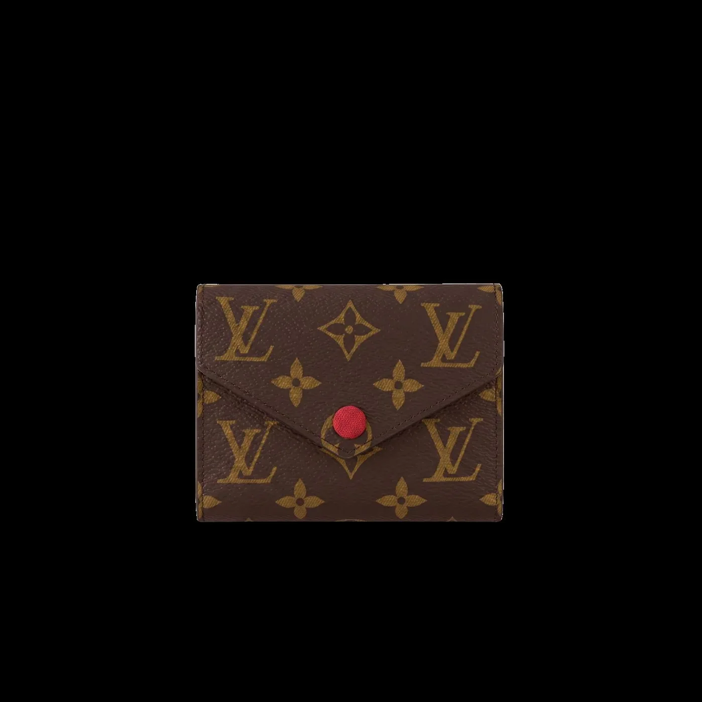 Louis Vuitton Victorine Wallet In Monogram Canvas Red