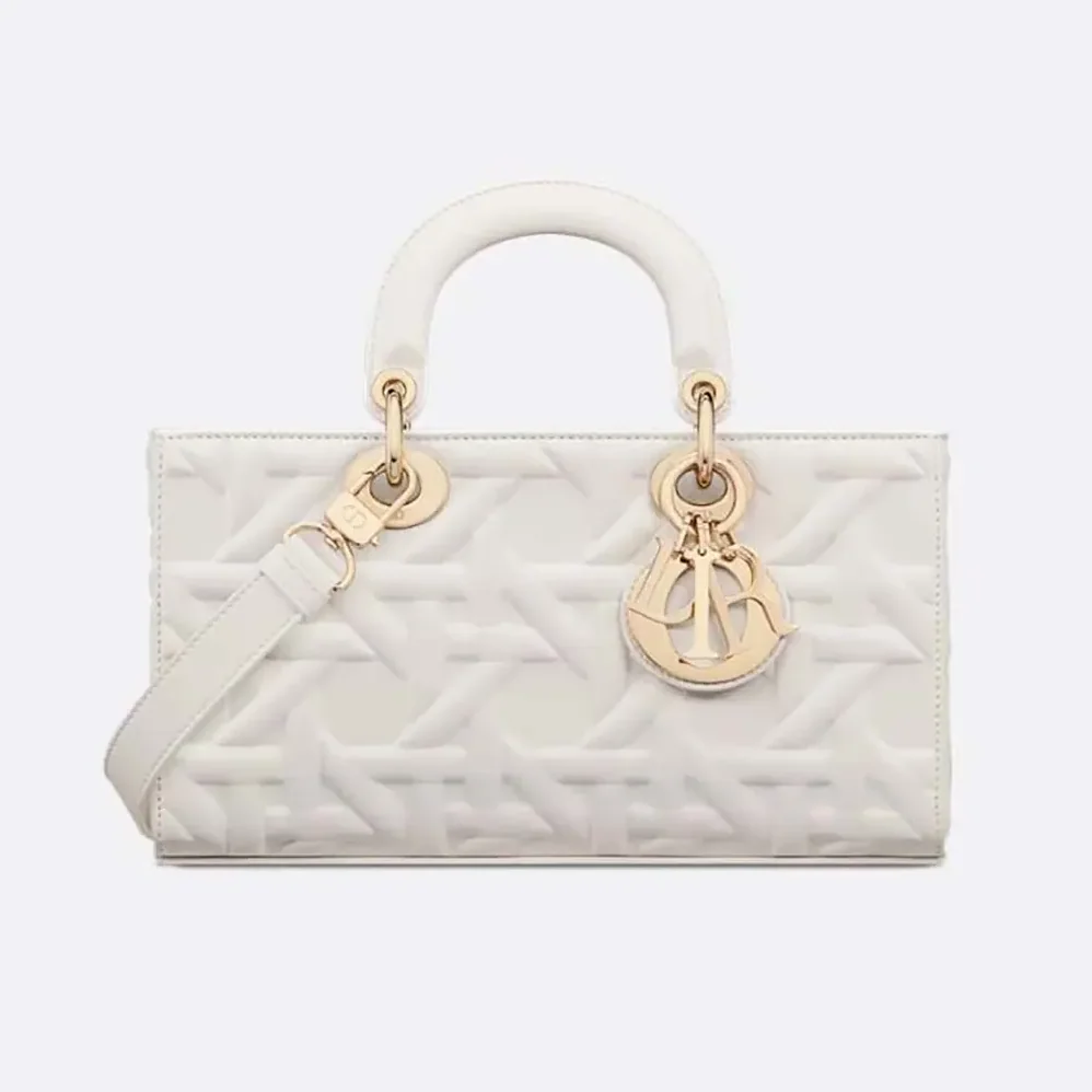 Dior Medium Lady D-Joy Bag Latte Graphic Cannage Calfskin for Women Dior Medium Lady D-Joy Bag Latte Graphic Cannage Calfskin for Women
