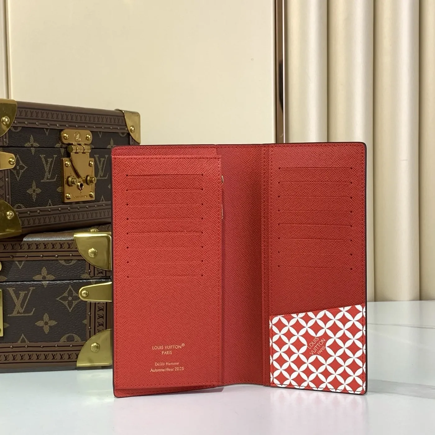 Louis Vuitton Brazza Wallet Brown /