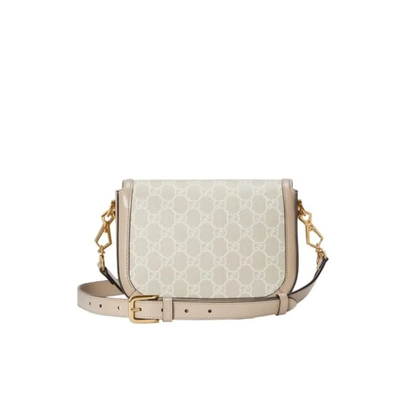 Gucci Horsebit 1955 GG Mini Bag Beige