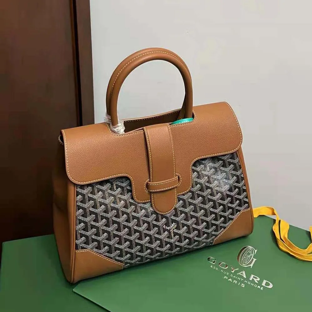 Goyard Saïgon Tote Bag for Women in Brown Goyard Saïgon Tote Bag for Women in Brown