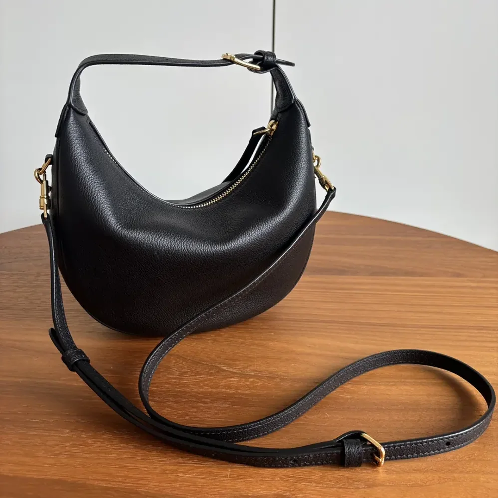 Celine Teen Celine Llulu in Grained Calfskin for Women in Black Celine Teen Celine Llulu in Grained Calfskin for Women in Black