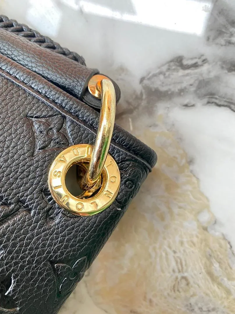 Louis Vuitton Artsy MM Monogram Empreinte Black Louis Vuitton Artsy MM Monogram Empreinte Black