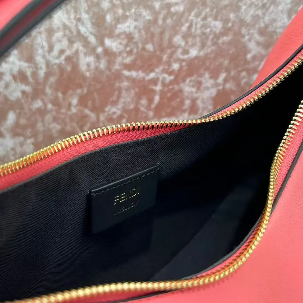 Fendi Fendigraphy Small Pink Leather Bag for Women
