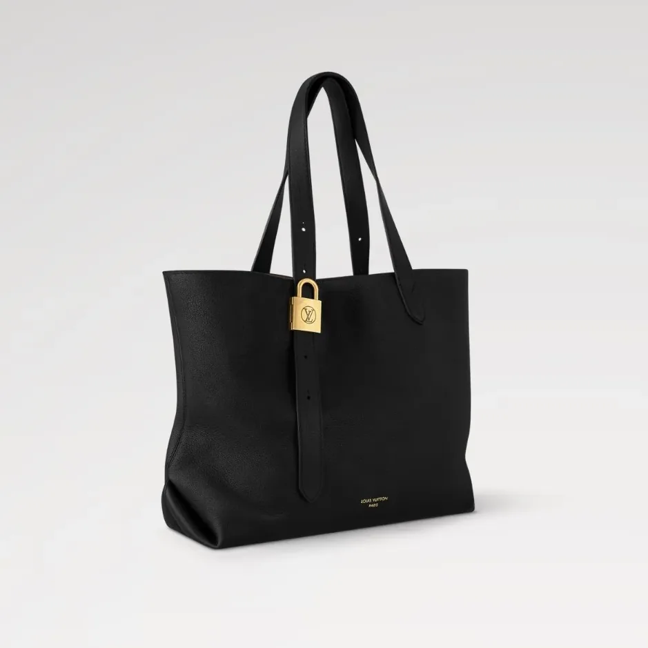 Louis Vuitton Low Key Cabas MM Bag Black /