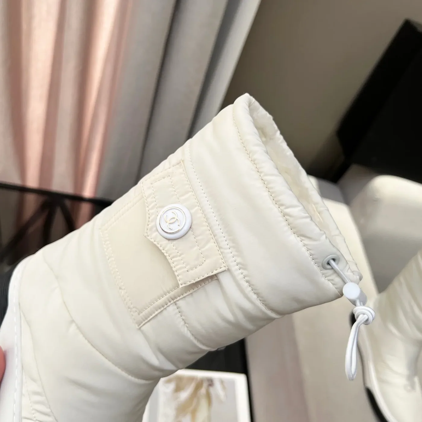 Chanel Short Boots White Chanel Short Boots White